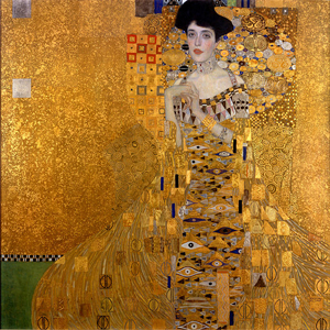 Gustav Klimt -Adela Bloch Bauer no 1